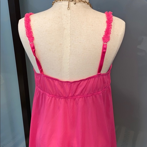 Cacique Pink Rose Cami Size 18/20 - Picture 4 of 6